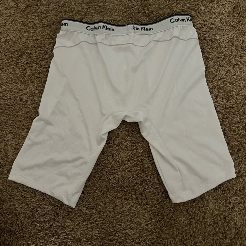 Calvin Klein Men's White Boxer Briefs - Picture 3 of 4